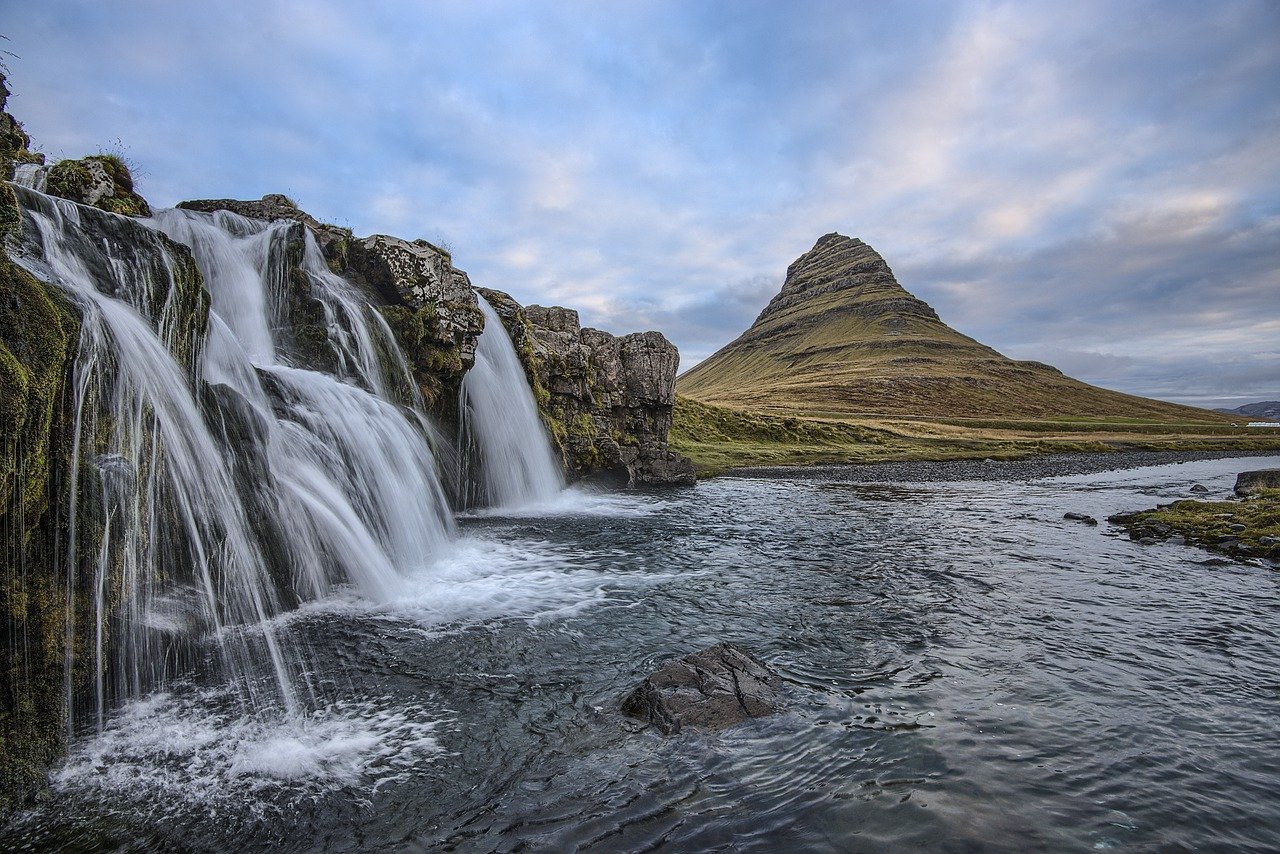cascade, iceland, landscape-1868687 cascade, iceland, landscape