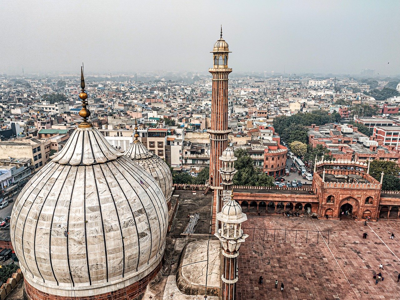 delhi, jama masjid, tower-4867634 delhi, jama masjid, tower